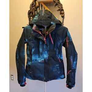 Salomon Women's Clima Pro Storm 20000 Ski Snowboard Jacket S Waterproof Hooded